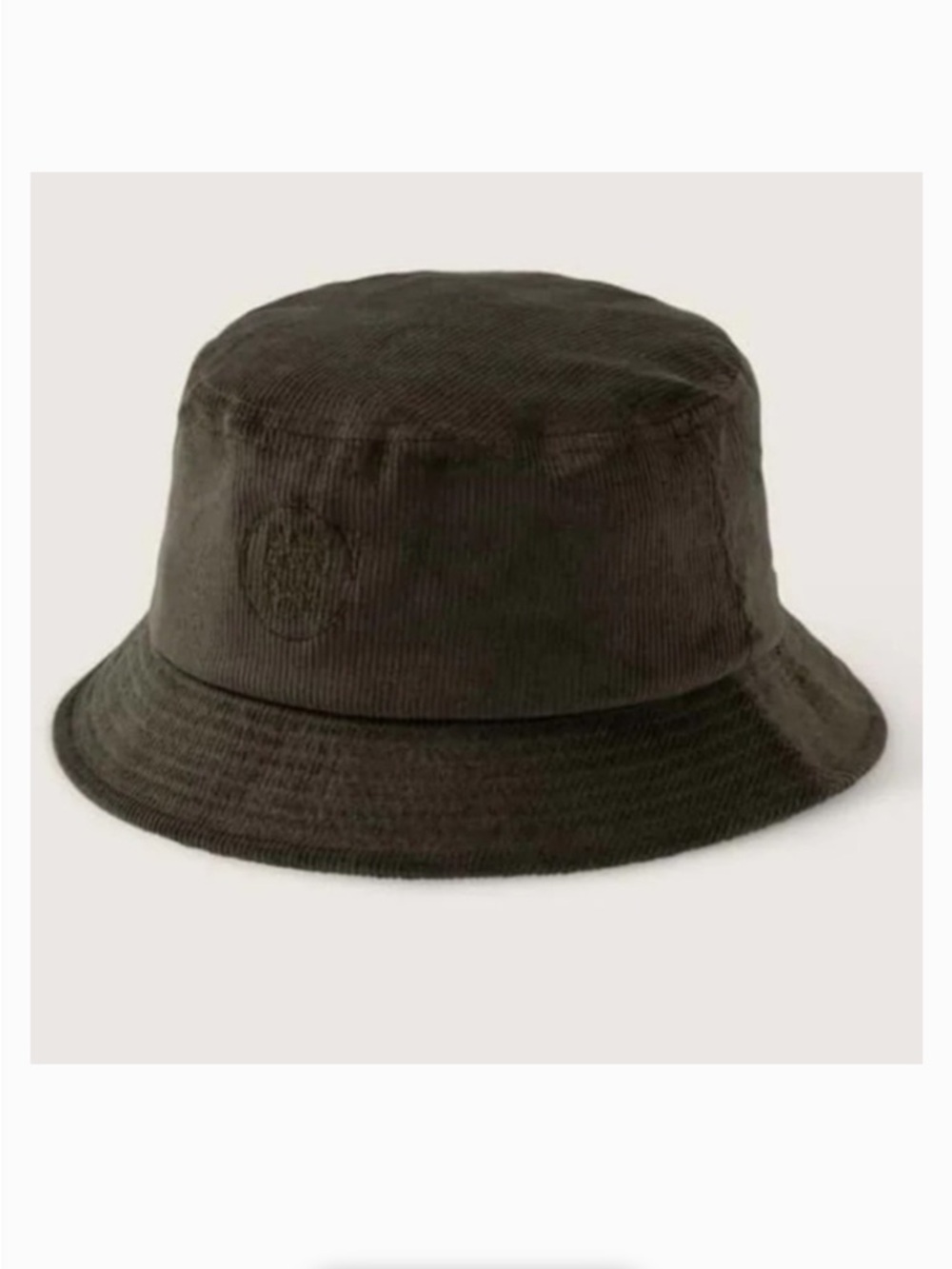 NWT Will + Bear Earth Dark Green Corsuroy Bucket Hat Medium Unisex